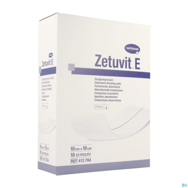 Packshot Zetuvit E 10x10cm St. 10 P/s Packshot Zetuvit E 10x10cm St. 10 P/s