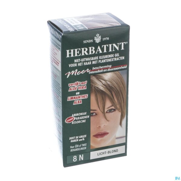 Packshot Herbatint Blond Hel 8n 150ml
