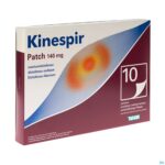 Packshot Kinespir Patch 140mg Pleisters 10