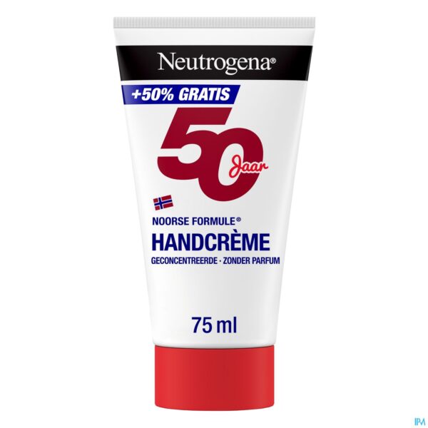 Packshot Neutrogena Geconcentreerde Handcreme Z/parfum 75ml
