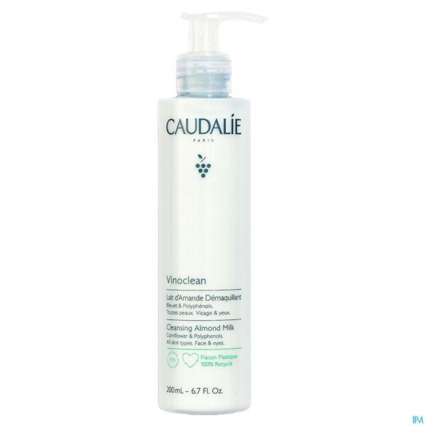 Packshot Caudalie Vinoclean Reinigende Amandelmelk 200ml Packshot Caudalie Vinoclean Reinigende Amandelmelk 200ml