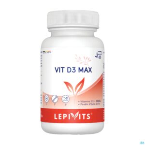 Packshot Vit D3 Max 3000ie Caps 60 Lepivits