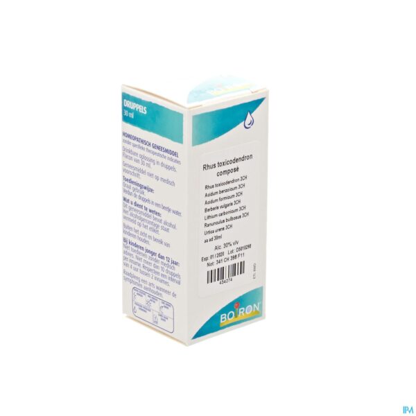 Packshot Rhus Tox Complex Gutt 30ml Boiron