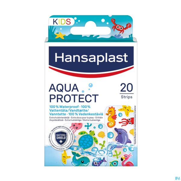 Packshot Hansaplast Aqua Protect Kids Strips 20