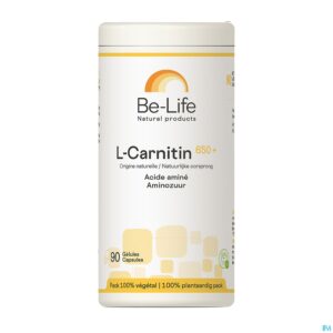 Packshot l-carnitine 650+ Be Life Caps 90