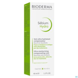 Packshot Bioderma Sebium Hydra Creme Tube 40ml
