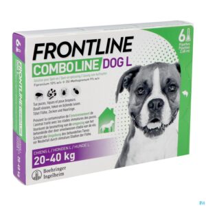 Packshot Frontline Combo Line Dog l 20-40kg 6x2,68ml