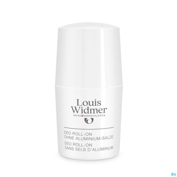 Productshot Widmer Deo Roll-on Zonder Aluminiumzouten Zonder Parfum 50ml