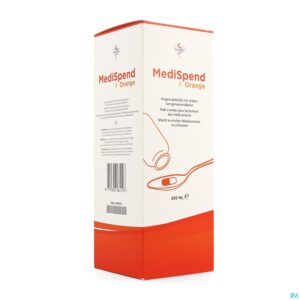 Packshot Medispend Sliksiroop Orange 250ml Cfr 4818738