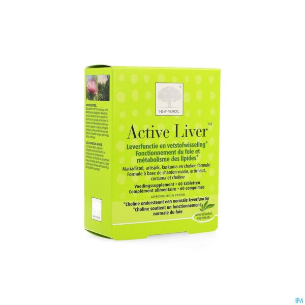 Packshot New Nordic Active Liver Tabl 60 Packshot New Nordic Active Liver Tabl 60