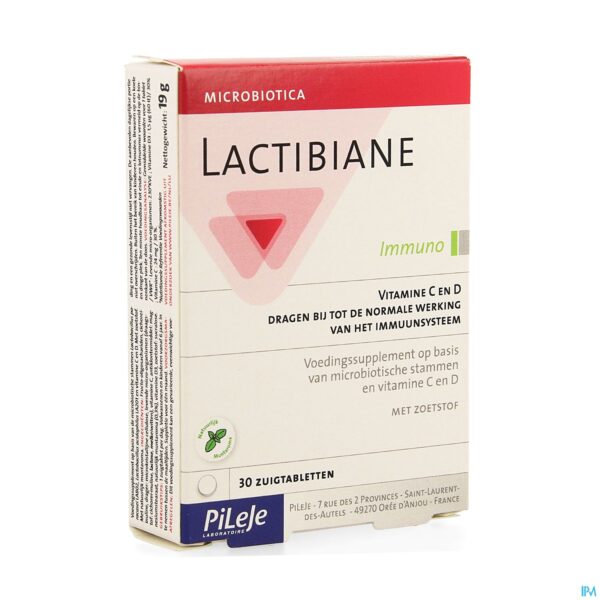 Packshot Lactibiane Immuno Zuigtabl 30
