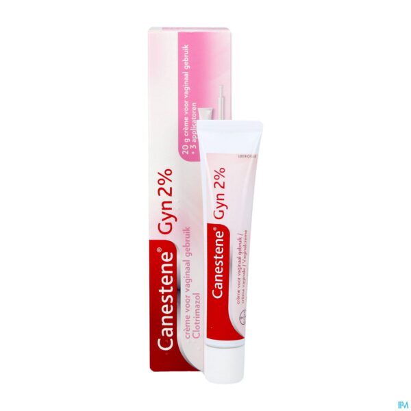Productshot Canestene Gyn Clotrimazole 2% Cr 20g + 3 Applic.