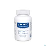 Packshot Pure Encapsulations Cranberry Caps 60