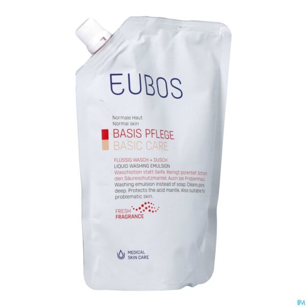 Packshot Eubos Zeep Vloeibaar Roze Refill 400ml Packshot Eubos Zeep Vloeibaar Roze Refill 400ml