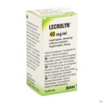 Packshot Lecrolyn 40mg/ml Oogdruppels 10ml
