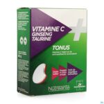 Packshot Vitamine C Ginseng Taurine Comp 2x12