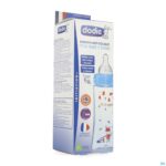 Packshot Dodie Zuigfles Initiatie+ Blauw Brandweerman 330ml