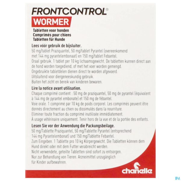 Packshot Frontcontrol Wormer Honden Tabl 2