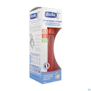 Packshot Dodie Zuigfles Initiatie+ Roze Danser 330ml