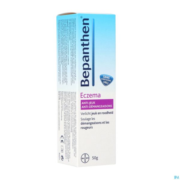 Packshot Bepanthen Eczema Creme Tube 50g Packshot Bepanthen Eczema Creme Tube 50g
