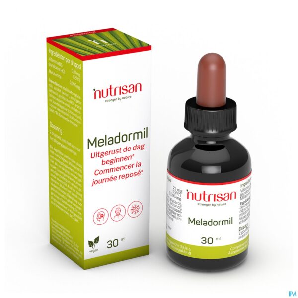 Packshot Meladormil Gouttes Fl 30ml Nutrisan Packshot Meladormil Gouttes Fl 30ml Nutrisan