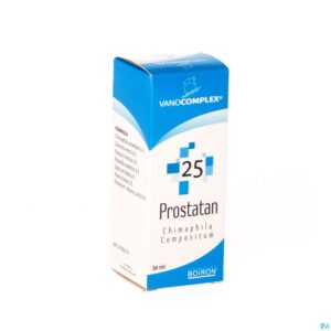 Packshot Vanocomplex N25 Prostatan Gutt 50ml Unda