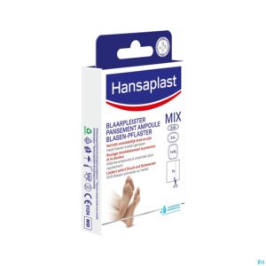 Packshot Hansaplast Sos Kit Blaarpleister Strip 6