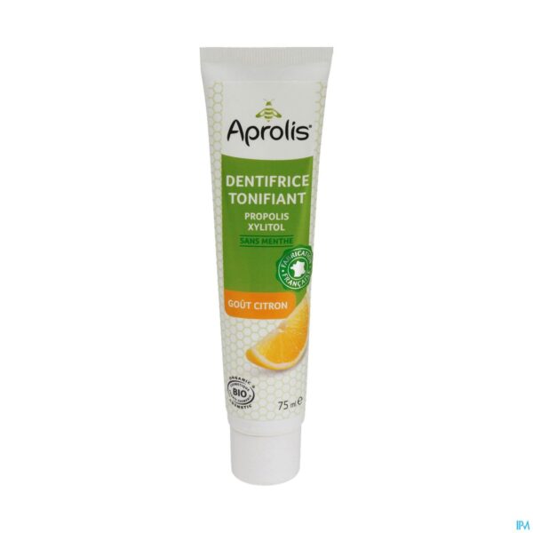 Productshot Aprolis Tandp Tonifierend Z/munt Bio Tube 75ml