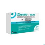Packshot Zasetic 1mg/ml Opl Ud Oogdruppels 10x0,6ml