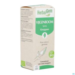 Packshot Herbalgem Vijgenboom Bio Spray 15ml