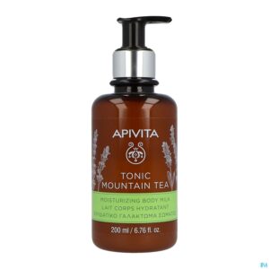 Packshot Apivita Tonic Mountain Tea Moist. Body Milk 200ml
