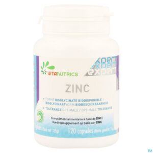 Packshot Vitazinc V-caps 120