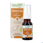 Productshot Herbalgem Memogem Spray Bio 15ml