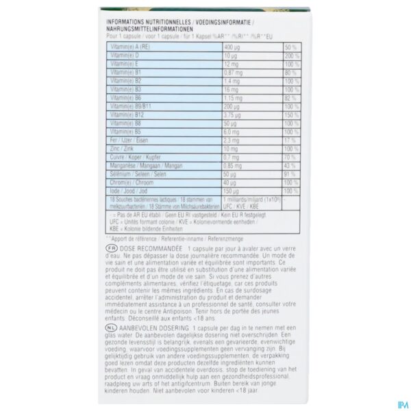Packshot Centrum Multibiotics Complete Tabl 30