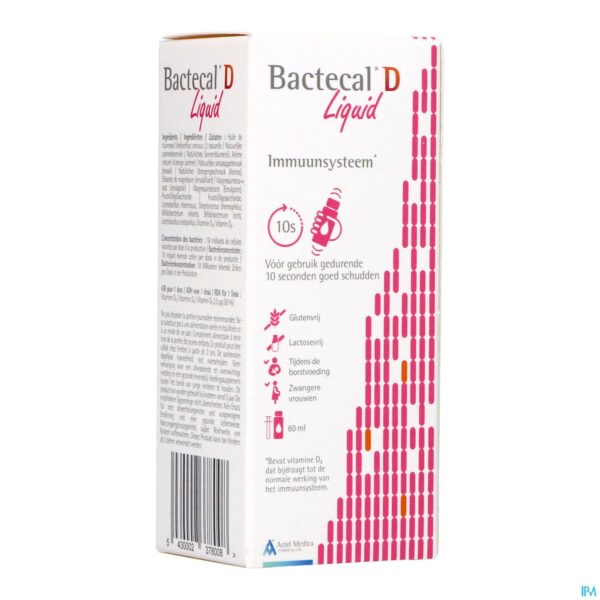Packshot Bactecal D Liquid Kids 60ml