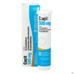 Productshot Cacit 500 Bruistabletten Tube 20x500mg