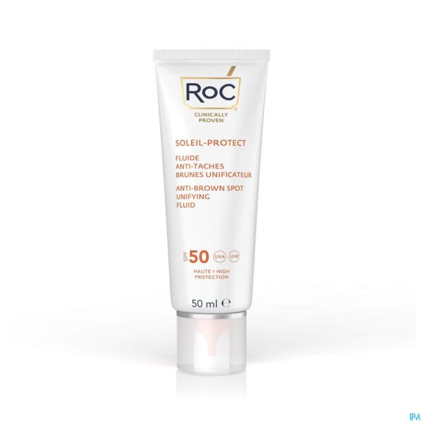 Lifestyle_image Roc Sol Protect A/brown Spot Unif.fl. Ip50 Tb 50ml