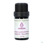 Productshot Sjankara Sandelhout Nieuw-caledon. Ess. Olie 2,5ml