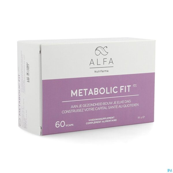 Packshot ALFA Metabolic Fit V-caps 60