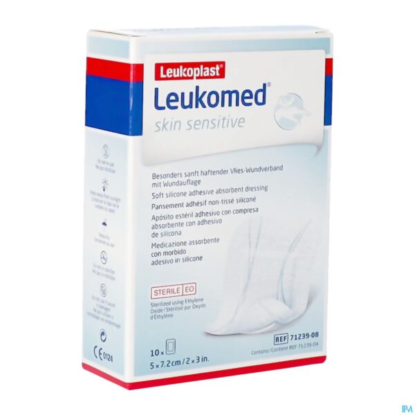 Packshot Leukomed Skin Sens. 5cmx7,2cm 10 Packshot Leukomed Skin Sens. 5cmx7,2cm 10
