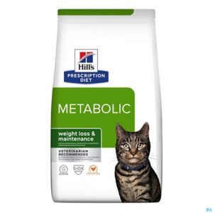 Packshot Prescription Diet Feline Metabolic W/chicken 3kg