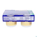 Packshot Delical Creme Dessert Z/suiker Vanille 4x125g