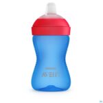 Productshot Philips Avent Drinkbeker Zachte Tuit 300ml Blauw
