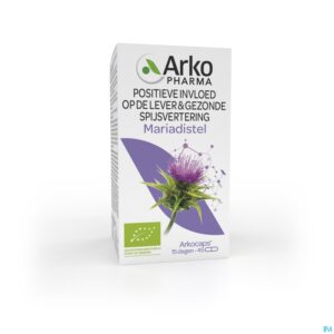 Packshot Arkocaps Mariadistel Bio Caps 45 Nf