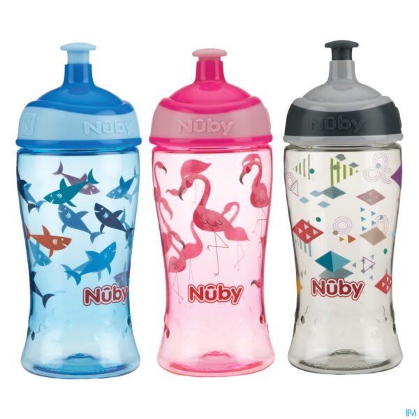 Productshot Nuby Sport Pop-up Drinkbeker Uit Tritan 360ml 3j+