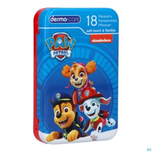Packshot Dermo Care Soft&sens. Paw Patrol Pleist. Strips 18