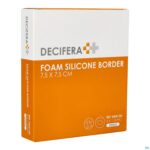 Packshot Decifera Foam Silicone Border 7,5x 7,5cm 5