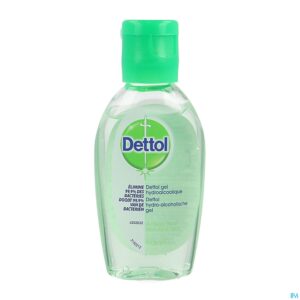 Packshot Dettol Hydroalcoholische Gel Aloe Vera 50ml
