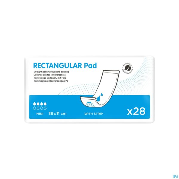 Packshot Rectangular Pad 36x11 Pe+s 28