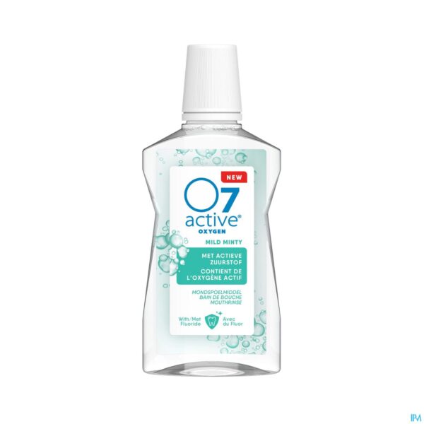 Packshot O7 Active Zacht Mondspoeling 500ml 0704nl Packshot O7 Active Zacht Mondspoeling 500ml 0704nl